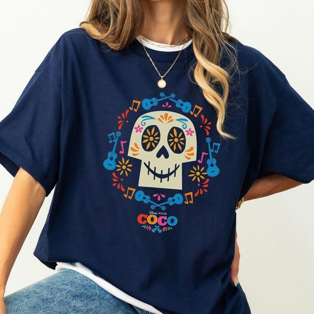 Pixar Coco Papel Picado Sugar Skull Disney Vuitino Apparel